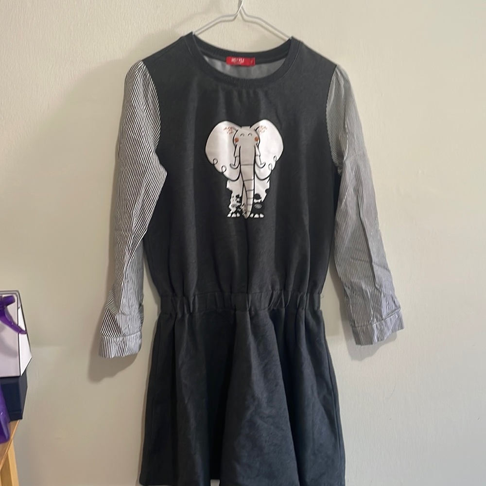 Shirt hoody dress, size M. Perfect condition